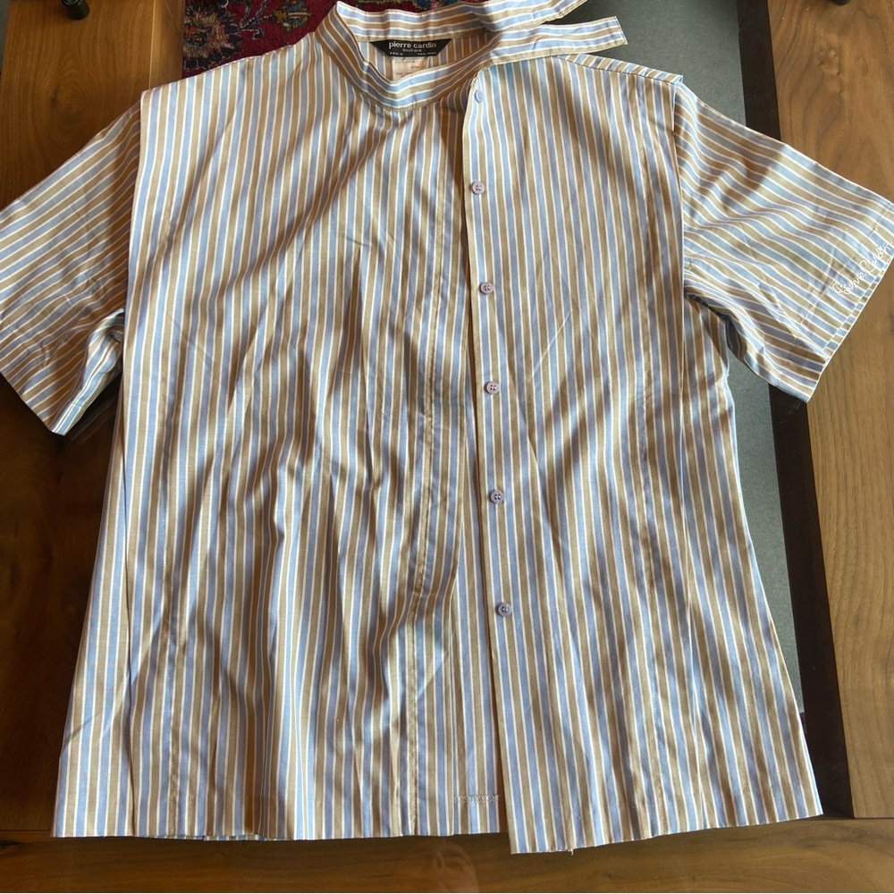 Pierre Cardin Striped Button Down Shirt